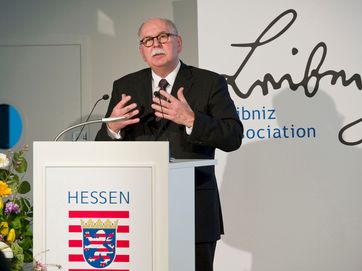 Prof. Dr. Matthias Kleiner (Präsident der Leibniz Gemeinschaft) ©Hessische Landesvertretung/ Horst Wagner